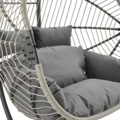 Harrington Rattan + Rope Indoor Outdoor DOUBLE Hanging Chair 18 Harrington Rattan + Rope Indoor Outdoor DOUBLE Hanging Chair -FINZ Furniture Shop 18