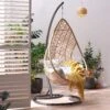 Indra Rattan Hanging Egg Chair 2 Indra Rattan Hanging Egg Chair -FINZ Furniture Shop 1f1a9181 0539 4aaa ae89 773a7e218e6d