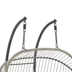 Harrington Rattan + Rope Indoor Outdoor DOUBLE Hanging Chair 19 Harrington Rattan + Rope Indoor Outdoor DOUBLE Hanging Chair -FINZ Furniture Shop 20