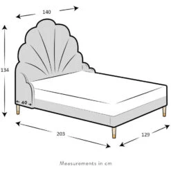 Cherry Tree Furniture ARIEL Pink Crushed Velvet Upholstered Kid's Princess Bed With Scalloped Headboard 13 Cherry Tree Furniture ARIEL Pink Crushed Velvet Upholstered Kid's Princess Bed With Scalloped Headboard -FINZ Furniture Shop 51Jzm Rs8EL. AC SL1000 3a176e77 6725 46b5 8022 e3de87efeb12
