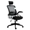 Mesh High Back Extra Padded Swivel Office Chair With Head Support & Adjustable Arms, Black 1 Mesh High Back Extra Padded Swivel Office Chair With Head Support & Adjustable Arms, Black -FINZ Furniture Shop 62923177 1b4d 4869 883d ab559b7590da