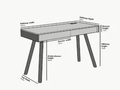 ZERMATT Smart Desk With Built-in Bluetooth/USB Speaker & Charger 15 ZERMATT Smart Desk With Built-in Bluetooth/USB Speaker & Charger -FINZ Furniture Shop 71HOzFUVWyL. AC SL1500