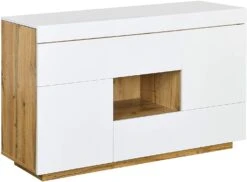 Yukon High Gloss White 2 In 1 Desk Or Sideboard With Extendable Top 14 Yukon High Gloss White 2 In 1 Desk Or Sideboard With Extendable Top -FINZ Furniture Shop 71eJYvR 2BpiL. AC SL1500