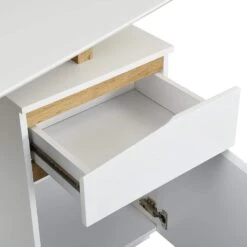 Soren Oak And White Desk With Cupboard 15 Soren Oak And White Desk With Cupboard -FINZ Furniture Shop 71tTheQ4b 2BL. AC SL1500