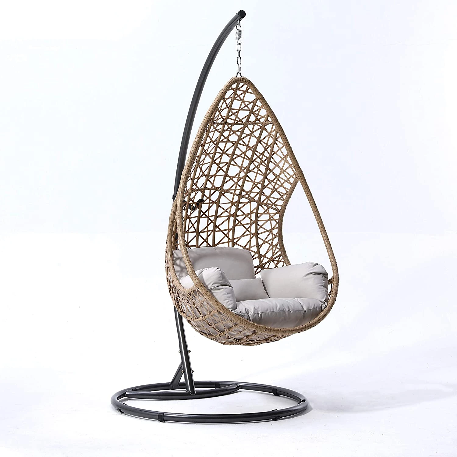 Indra Rattan Hanging Egg Chair 6 Indra Rattan Hanging Egg Chair - Image 4