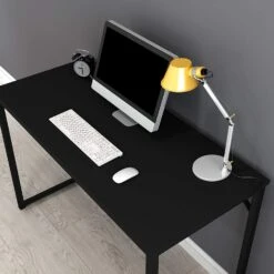 Berlin Compact Desk In Black -FINZ Furniture Shop 81DYRtxBXYL. AC SL1500