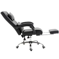 Lawrence Executive Reclining Chair With Foot And Headrest In Black 10 Lawrence Executive Reclining Chair With Foot And Headrest In Black -FINZ Furniture Shop 81OTs4i9BxL. SL1500