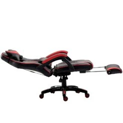 High Back Recliner Gaming Swivel Chair With Footrest & Adjustable Lumbar & Head Cushion, MR49 Black & Red 15 High Back Recliner Gaming Swivel Chair With Footrest & Adjustable Lumbar & Head Cushion, MR49 Black & Red -FINZ Furniture Shop 81mLY2goh5L. SL1500