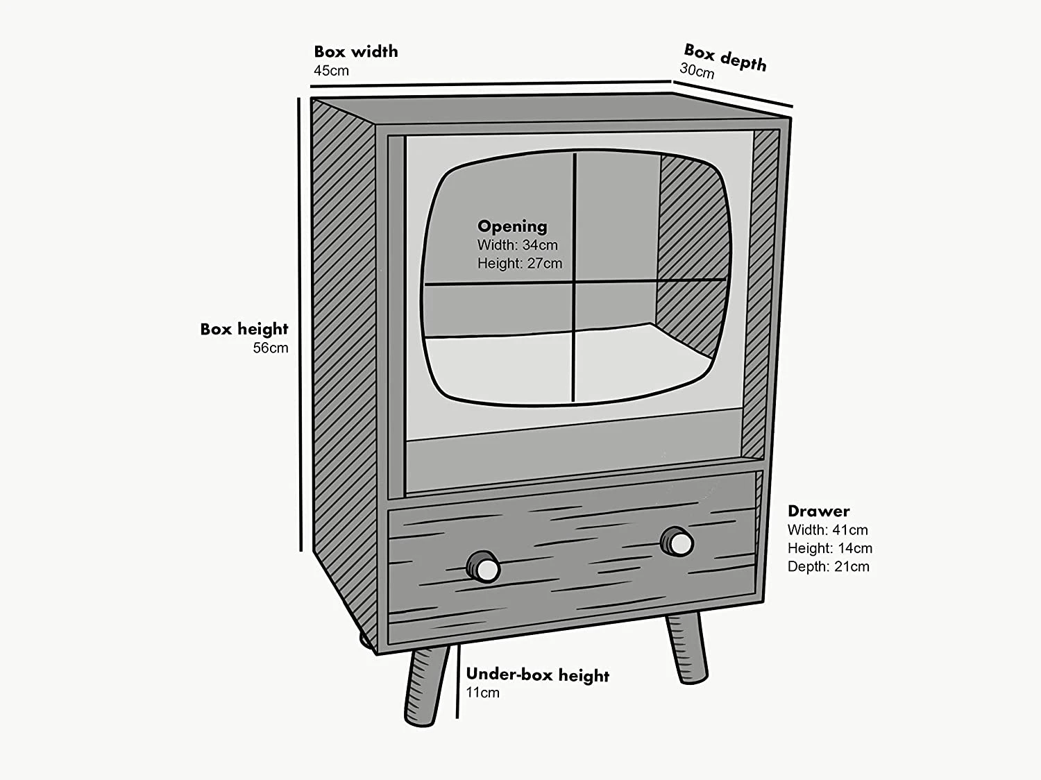 Vintage Style TV Cat Condo 8 Vintage Style TV Cat Condo - Image 6