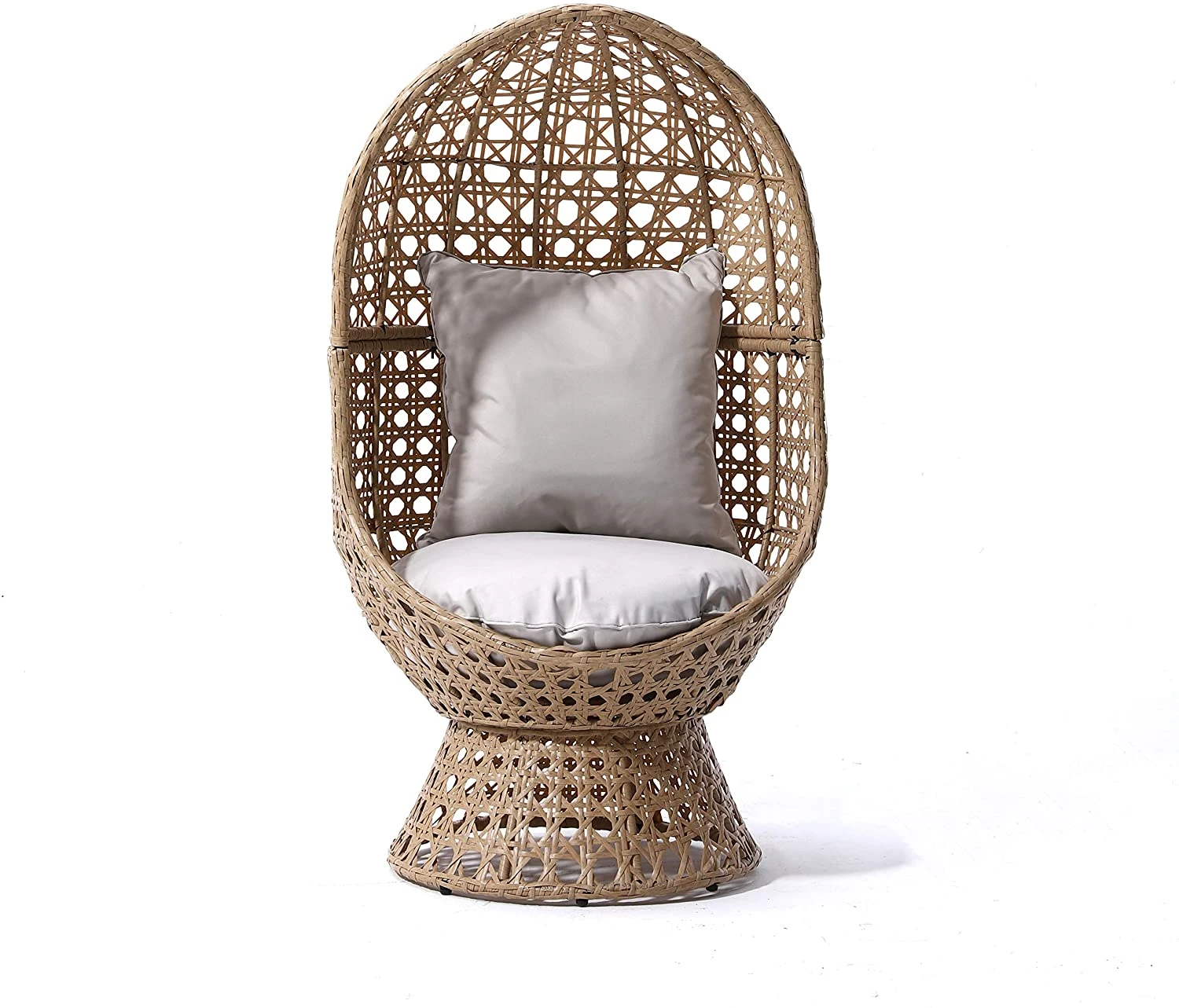 Nerida Rattan Cocoon Chair 4 Nerida Rattan Cocoon Chair - Image 2