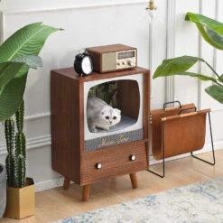 Vintage Style TV Cat Condo 14 Vintage Style TV Cat Condo -FINZ Furniture Shop 91Muf2MdQPL. AC SL1500 c2e690fb 3283 43b0 966f 82a81b8a0258