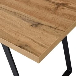 KLOTEN Oak Desk With Black Metal Legs -FINZ Furniture Shop 91XKWNFamxL. AC SL1500