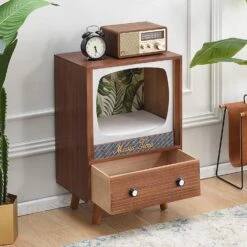 Vintage Style TV Cat Condo 15 Vintage Style TV Cat Condo -FINZ Furniture Shop 91hFZLppK1L. AC SL1500 5ca970f7 9b8d 4d4e 9b8b 97693d00dbc3