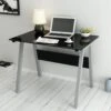 Tempered Glass Top Computer Desk 100 X 70 X 75 Cm, Black 2 Tempered Glass Top Computer Desk 100 X 70 X 75 Cm, Black -FINZ Furniture Shop 95c05983 7ee7 4407 a756 2dbed91609f7
