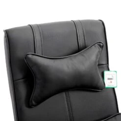 Lawrence Executive Reclining Chair With Foot And Headrest In Black 12 Lawrence Executive Reclining Chair With Foot And Headrest In Black -FINZ Furniture Shop A1g6JFx42PL. SL1500