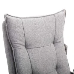 Executive Double Layer Padding Recline Office Desk Chair With Footrest, MR77 Grey Fabric 17 Executive Double Layer Padding Recline Office Desk Chair With Footrest, MR77 Grey Fabric -FINZ Furniture Shop A1qT2mJ4W 2BL. SL1500