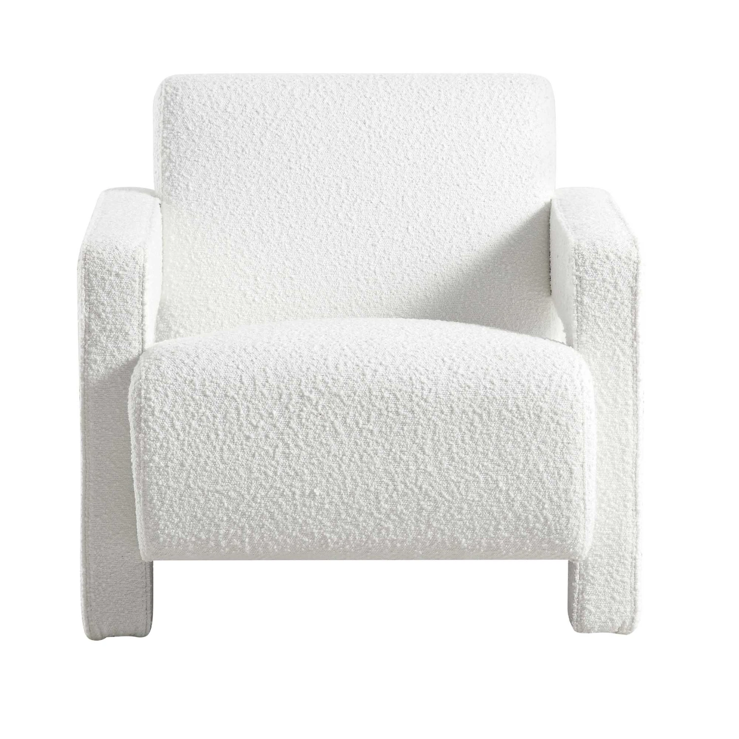 Brompton Sculptural Armchair, White Boucle 6 Brompton Sculptural Armchair, White Boucle - Image 4