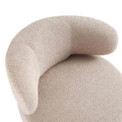 Penn Taupe Boucle Wing Back Accent Chair -FINZ Furniture Shop ACH 750 TAUPE BOUCLE detail1