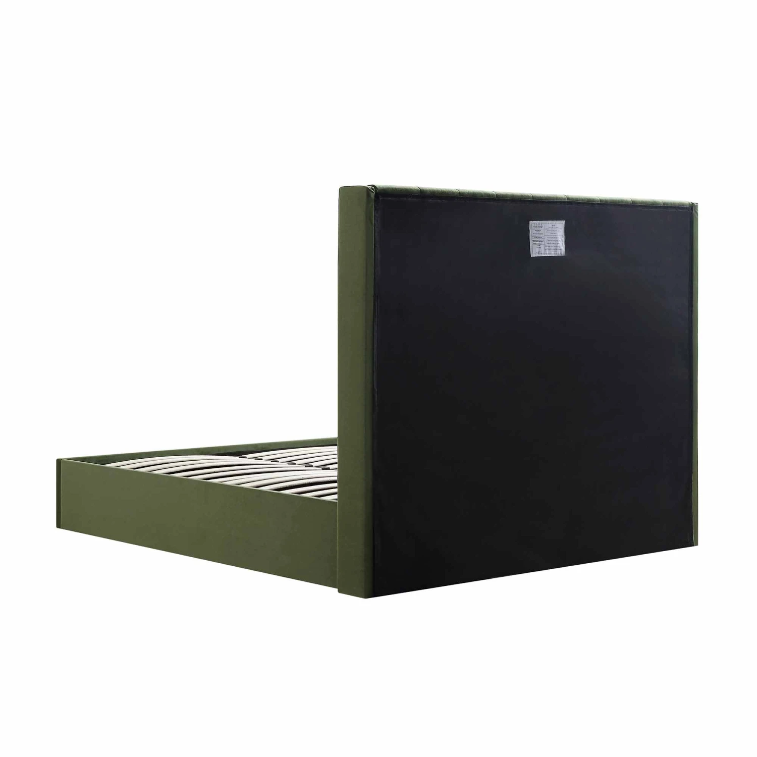 Wilton Moss Green Velvet Ottoman Storage Bed 14 Wilton Moss Green Velvet Ottoman Storage Bed - Image 12