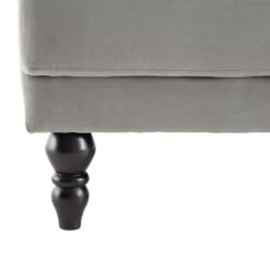 Hanney 3-Seater Chesterfield Sofabed In Grey Velvet 36 Hanney 3-Seater Chesterfield Sofabed In Grey Velvet -FINZ Furniture Shop AYSF 011 GREY VEL detail4