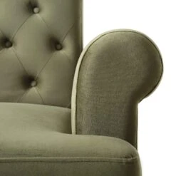 Hanney 3-Seater Chesterfield Sofabed In Moss Green Velvet 33 Hanney 3-Seater Chesterfield Sofabed In Moss Green Velvet -FINZ Furniture Shop AYSF 011 MOSSGREEN VEL detail3