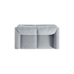 Noak 2-Seater Grey Woven Fabric Sofa With Chrome Legs 21 Noak 2-Seater Grey Woven Fabric Sofa With Chrome Legs -FINZ Furniture Shop AYSF 014 GREY WOVEN 2ST WB5