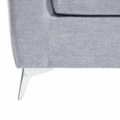 Noak 3-Seater Grey Woven Fabric Sofa With Chrome Legs 26 Noak 3-Seater Grey Woven Fabric Sofa With Chrome Legs -FINZ Furniture Shop AYSF 014 GREY WOVEN detail3 dcf4fd82 9400 44dd 8f45 cedb5b8dbf05