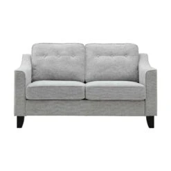 Harper 2-Seater Slope Arm Grey Woven Fabric Sofa -FINZ Furniture Shop AYSF 015 GREY WOVEN 2ST WB1 6f751c92 703b 451d b7f6 5b60e7056bf0