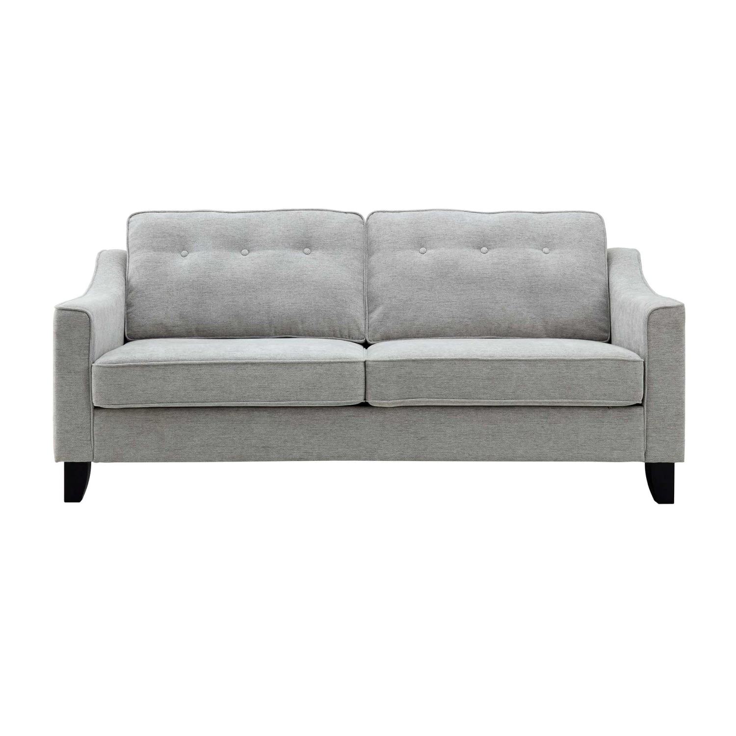 Harper 3-Seater Slope Arm Grey Woven Fabric Sofa 5 Harper 3-Seater Slope Arm Grey Woven Fabric Sofa - Image 3
