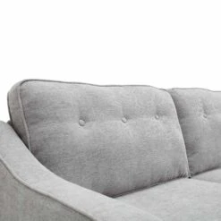 Harper 3-Seater Slope Arm Grey Woven Fabric Sofa 22 Harper 3-Seater Slope Arm Grey Woven Fabric Sofa -FINZ Furniture Shop AYSF 015 GREY WOVEN detail1