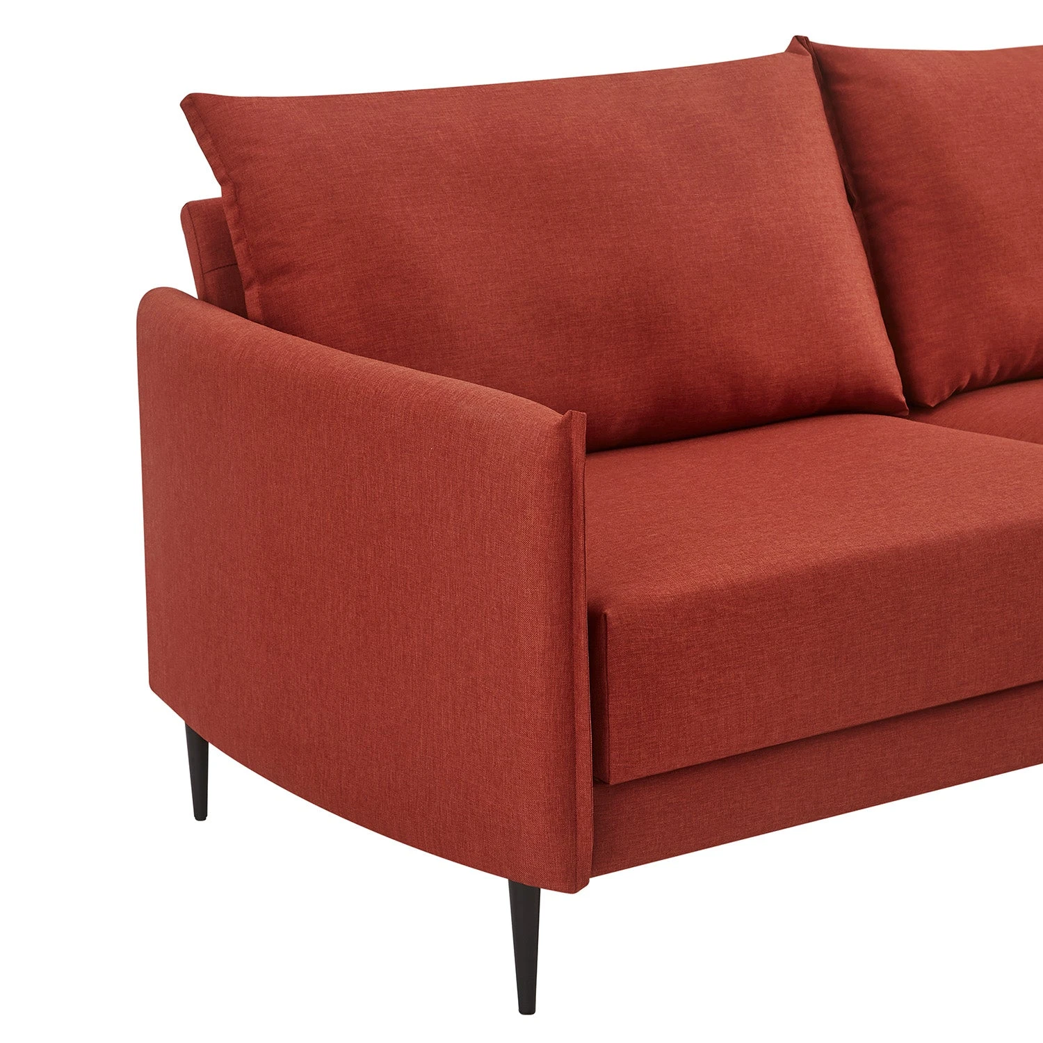 Bari Burnt Ochre Fabric Sofa 13 Bari Burnt Ochre Fabric Sofa - Image 11