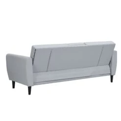 Latimer Grey Faux Leather 3-Seater Storage Sofa Bed 31 Latimer Grey Faux Leather 3-Seater Storage Sofa Bed -FINZ Furniture Shop AYSF 09 GREYPU 3ST WB7