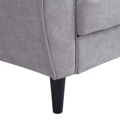 Latimer Light Grey Brushed Fabric 3-Seater Storage Sofa Bed 36 Latimer Light Grey Brushed Fabric 3-Seater Storage Sofa Bed -FINZ Furniture Shop AYSF 09 LGREYFAB 3ST detail3
