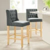 Harbury Set Of 2 Buttoned Bar Stools (Light Grey Linen) 2 Harbury Set Of 2 Buttoned Bar Stools (Light Grey Linen) -FINZ Furniture Shop BCH 2112 LGREY LINEN 2P main db8fe478 058c 4ba1 90b4 3200bde4aa1a