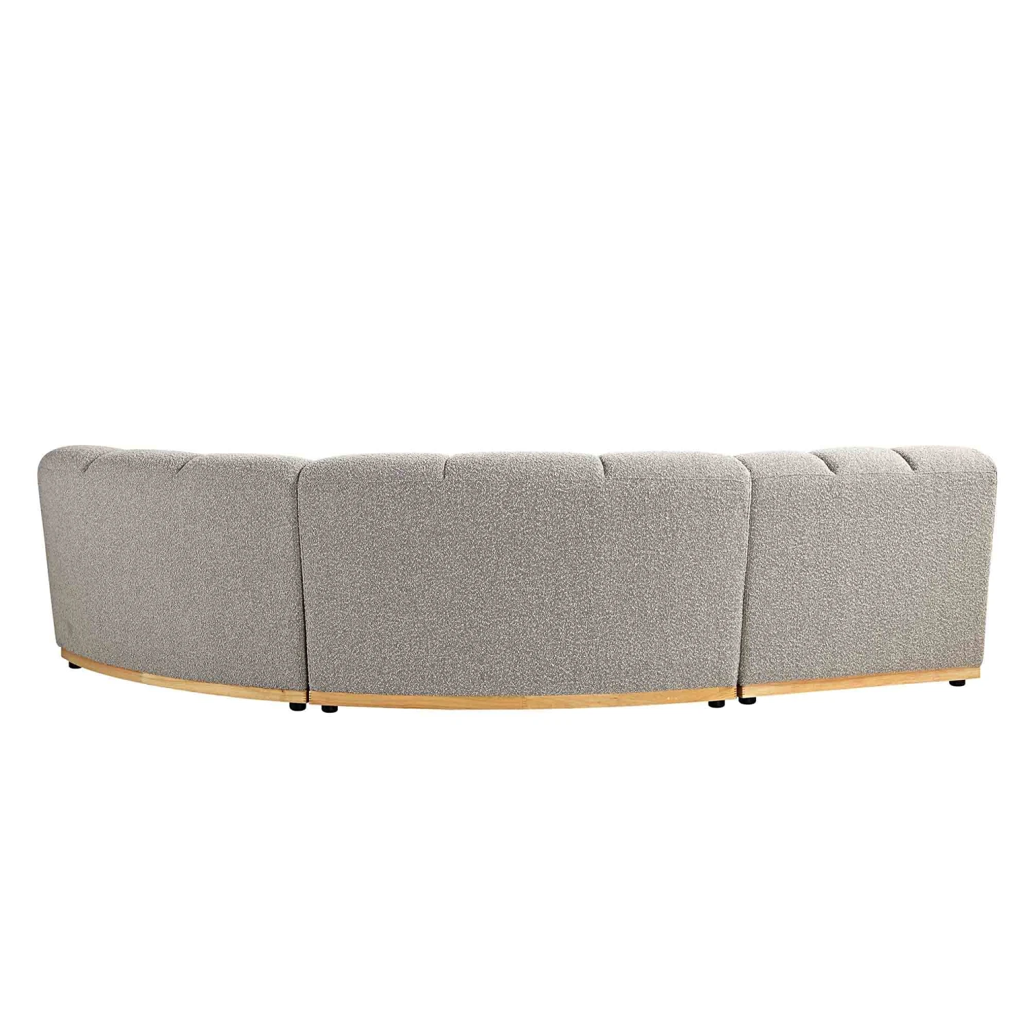 Granvia Taupe Boucle Modular Sofa, 3-Seater L-Shaped Sofa 6 Granvia Taupe Boucle Modular Sofa, 3-Seater L-Shaped Sofa - Image 4