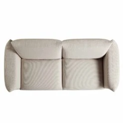 Gianni Three Seater Sofa, Beige Woven Fabric 25 Gianni Three Seater Sofa, Beige Woven Fabric -FINZ Furniture Shop BOSF 9678 BEIGE WOV 3ST WB4
