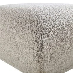 Gianni Pouffe, Mist Grey Boucle -FINZ Furniture Shop BOSF 9678 GREY BOU STOOL detail1