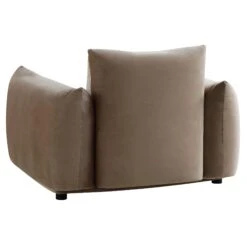 Gianni Armchair, Mink Velvet 25 Gianni Armchair, Mink Velvet -FINZ Furniture Shop BOSF 9678 TAUPE VEL 1ST WB5