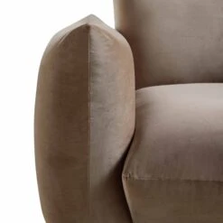 Gianni Armchair, Mink Velvet 26 Gianni Armchair, Mink Velvet -FINZ Furniture Shop BOSF 9678 TAUPE VEL 1ST detail1
