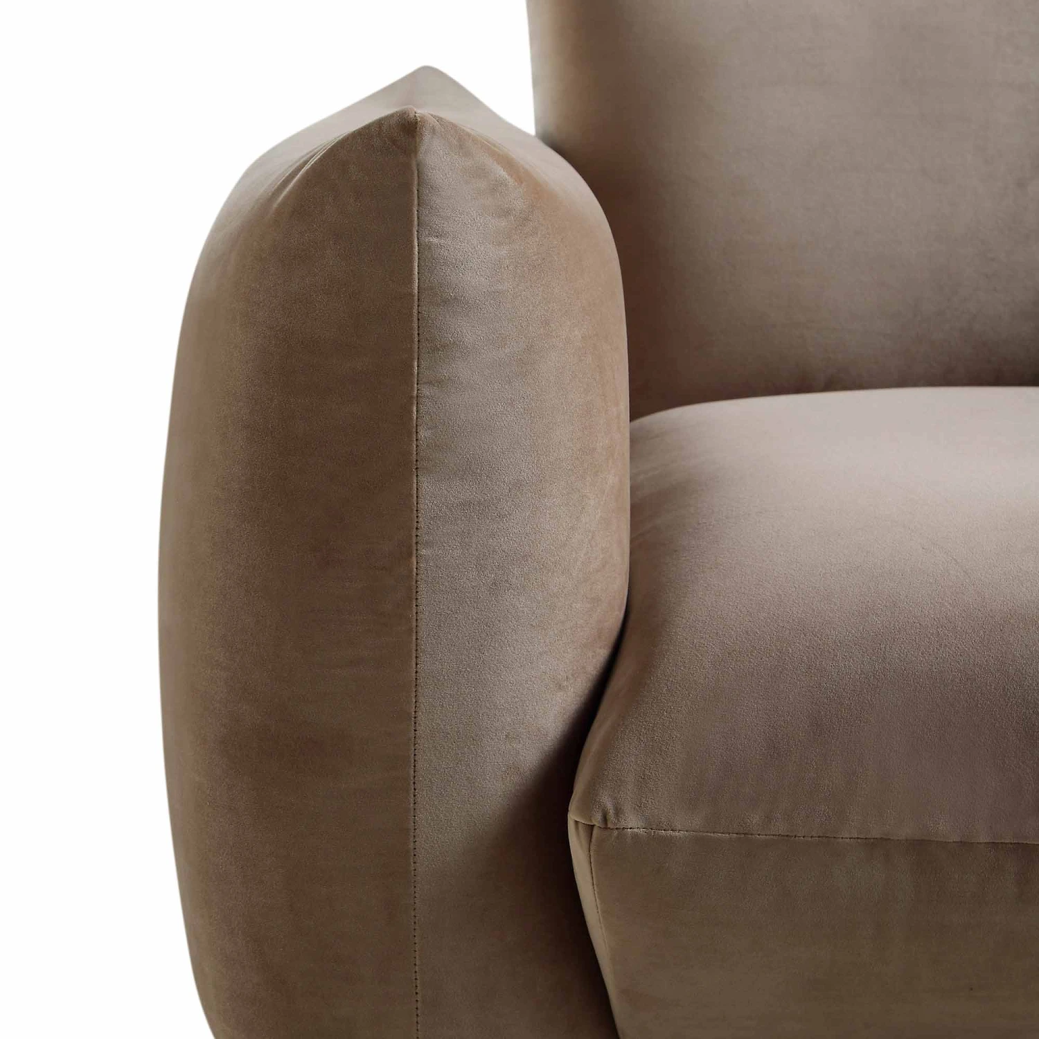 Gianni Armchair, Mink Velvet 13 Gianni Armchair, Mink Velvet - Image 11