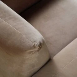 Gianni Armchair, Mink Velvet 28 Gianni Armchair, Mink Velvet -FINZ Furniture Shop BOSF 9678 TAUPE VEL 1ST detail3