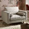 Henrietta Armchair, Beige Woven Fabric 2 Henrietta Armchair, Beige Woven Fabric -FINZ Furniture Shop BOSF 9680 BEIGE WOV 1ST main 231a6cd5 8093 4b35 8706 c1a1f7829958