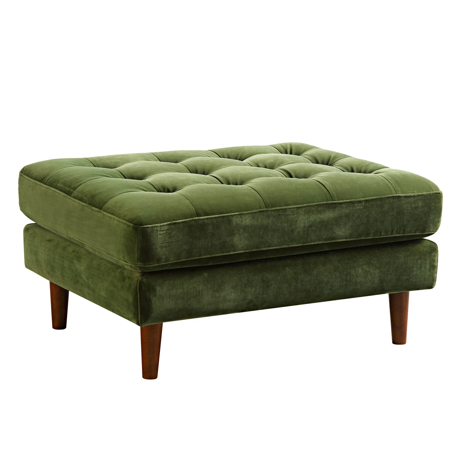 Henrietta Ottoman, Moss Green Velvet 10 Henrietta Ottoman, Moss Green Velvet - Image 8