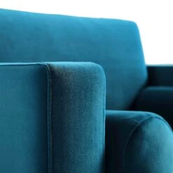 Henrietta Armchair, Teal Velvet -FINZ Furniture Shop BOSF 9680 TEAL VEL 1ST detail4