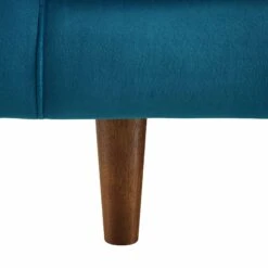 Henrietta Armchair, Teal Velvet -FINZ Furniture Shop BOSF 9680 TEAL VEL 1ST detail5