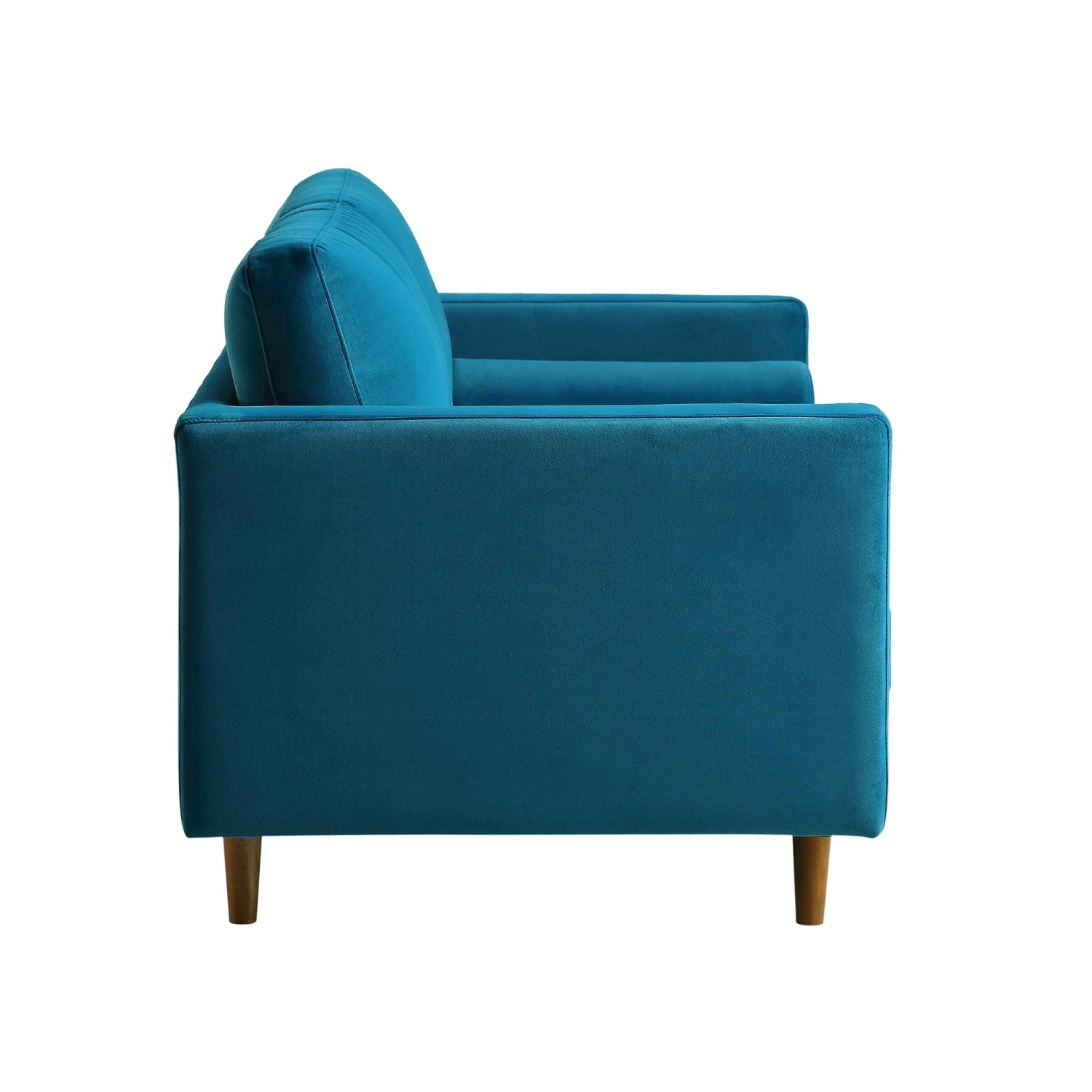 Henrietta 2-Seater Sofa, Teal Velvet 11 Henrietta 2-Seater Sofa, Teal Velvet - Image 9