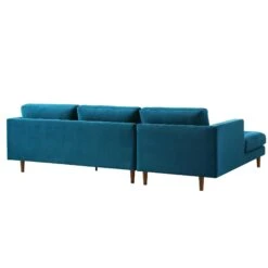 Henrietta Grand 4-Seater LHF Chaise End Sofa, Teal Velvet 22 Henrietta Grand 4-Seater LHF Chaise End Sofa, Teal Velvet -FINZ Furniture Shop BOSF 9680 TEAL VELLHF WB5
