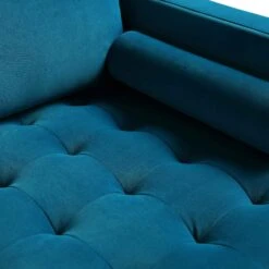 Henrietta Grand 4-Seater RHF Chaise End Sofa, Teal Velvet 23 Henrietta Grand 4-Seater RHF Chaise End Sofa, Teal Velvet -FINZ Furniture Shop BOSF 9680 TEAL VELRHF detail3