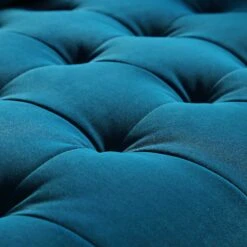 Henrietta 2-Seater Sofa, Teal Velvet 29 Henrietta 2-Seater Sofa, Teal Velvet -FINZ Furniture Shop BOSF 9680 TEAL VEL detail4