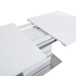 Hayne High Gloss White Extending Dining Table 6 To 8 Seater -FINZ Furniture Shop BSD 019 detail3 927fd8a2 7a7a 4661 b3c6 62525997d867